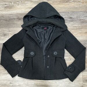 Jack by BB Dakota Charcoal Utility Jacket